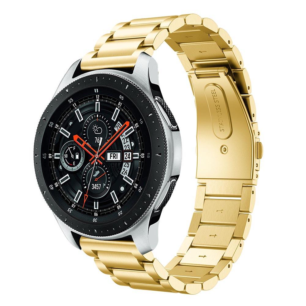 Ремешок для браслета из нержавеющей стали 20 мм 22 мм для Samsung Galaxy Watch 42 мм 46 мм Actice 2, ремешок для умных часов Samsung Gear S3/S2 Classic