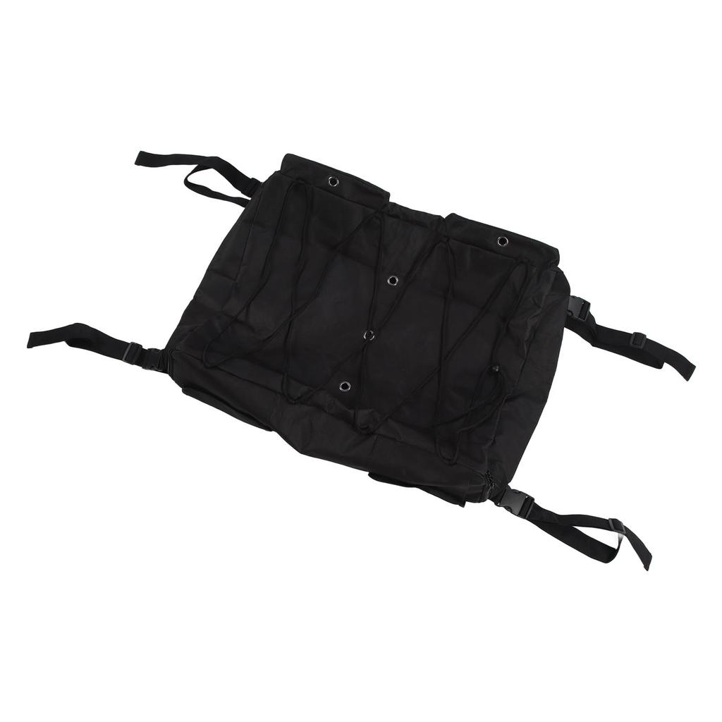 Boat Top Storage Bag Large Capacity Waterproof Multifunctional Coated Sunburn Protection Fade