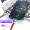 5A USB Type C Cable Fast Charging USB C Data Cord Phone Charger For Samsung S9 S8 Note 9 8 Huawei P20 Pocophone F1 Type-C Cable