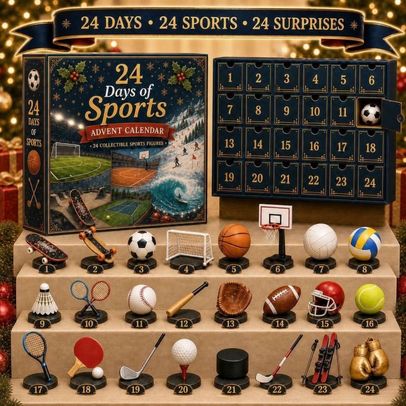 2026 Advent Calendar Blind Box Set Acrylic Ornament Gingerbread Snowman Holiday Countdown Toy Adults