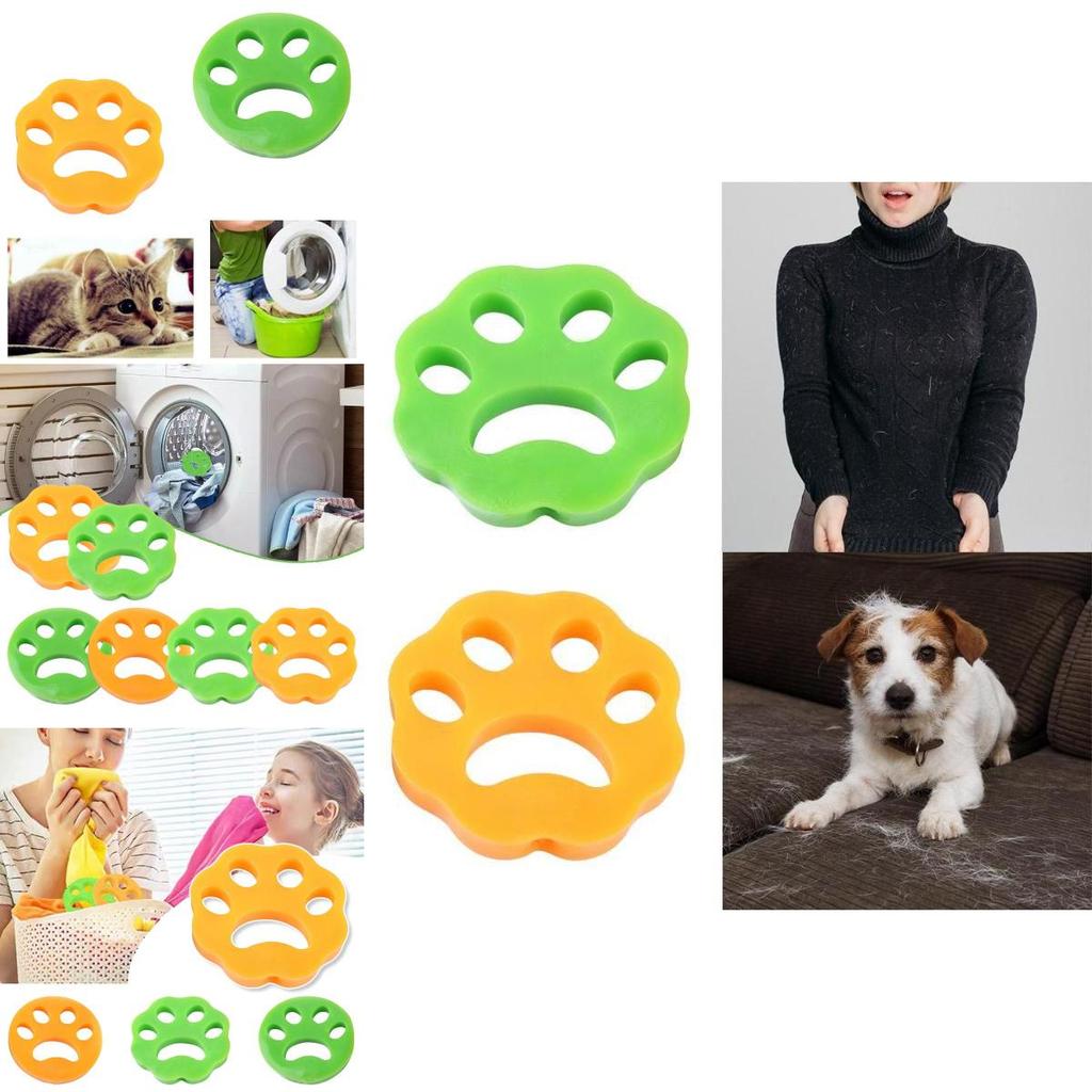 Многоразовый удалитель шерсти домашних животных для стирки, гибкий и гипоаллергенный улавливатель шерсти