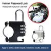 Fixed Helmet Password Lock E-Bike Motorcycle Scooter Cycling Supplies Electric Bicycle Security