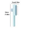 With Release Button Flea Comb Self Cleaning De-Shedding Cat Hair Comb  for Short and Long Hair Cats