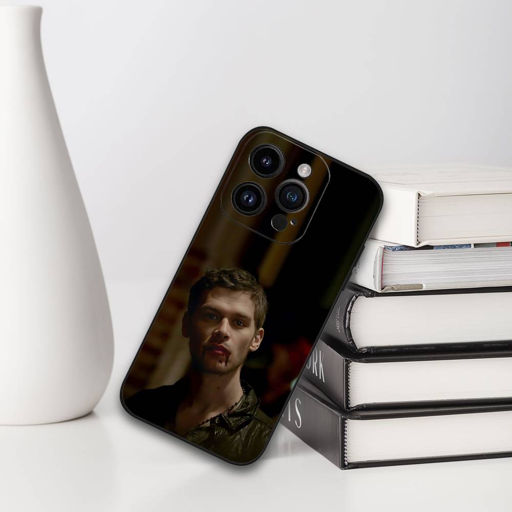 Клаус Майклсон V-Вампир Дневники Вампира Чехол для Телефона Чехол для IPhone 17 16 15 14 13 12 11 X XR XS Plus Pro Max Mini Мягкий Черный