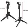 Desktop Microphone Tripod Stand, Universal Mini Portable Table Stand, Adjustable Microphone Stand, Detachable Foldable Tripod Microphone Table Stand F