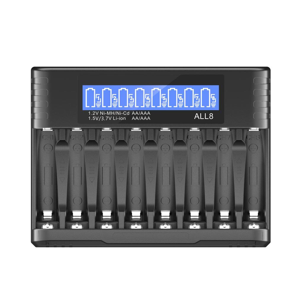 AJNWNM 1,5 В аккумулятор AAA перезаряжаемый 1050 мВтч аккумулятор AAA 1,5 В с ЖК-дисплеем зарядное устройство для 1,5 В литий-ионных аккумуляторов AA AAA