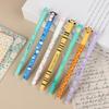 7Pcs Pen Bee Rabbit Giraffe 0.5Mm Colored Pen Core Neutral Pen Cartoon Animals Erasable Gel For Writing School Supplies