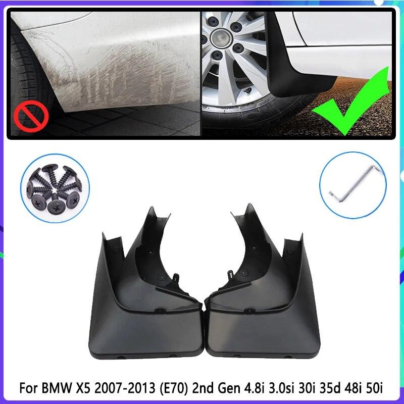 Автомобильные брызговики для BMW X5 E70 2007 ~ 2013 2008 2009 2010 2011 2012 Брызговики Брызговики Fender Автоаксессуары