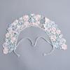 Detachable Embroidered Flower Fake Collar Floral Lace Neckline Shawl Lace Collar  Women/girls