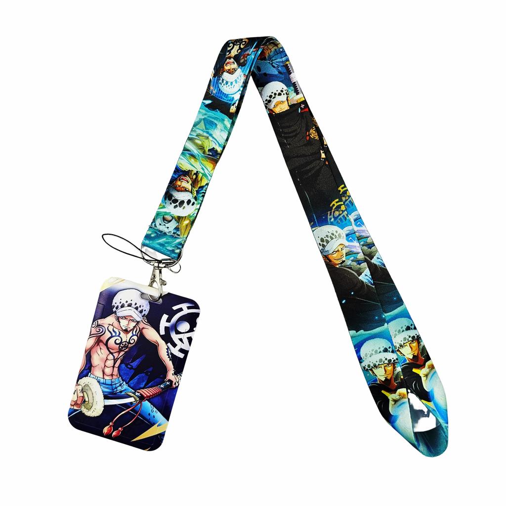 Аниме Мультяшный Держатель для Пропусков Брелоки Шейный Ремешок Для Карты-Пропуска Аниме Держатель для Кредитных Карт Брелоки-Ремешки