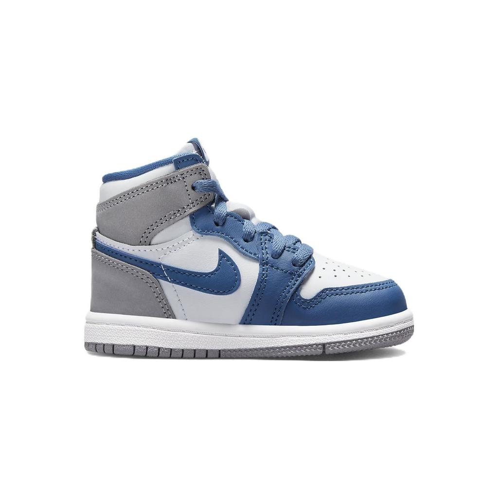 Air Jordan 1 Retro High OG TD True Blue Baby Sneakers White Cement-Grey FD1413-410
