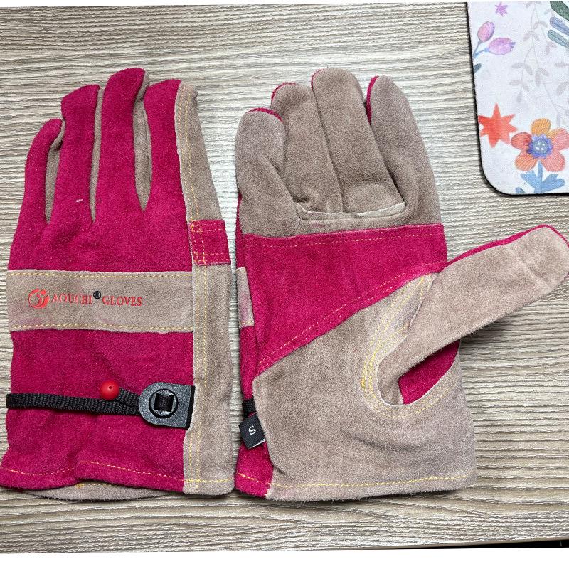 Мотоциклетные и ездовые перчатки из коровьей кожи класса BC - Спорт на открытом воздухе, Электромобиль, Защита для работы