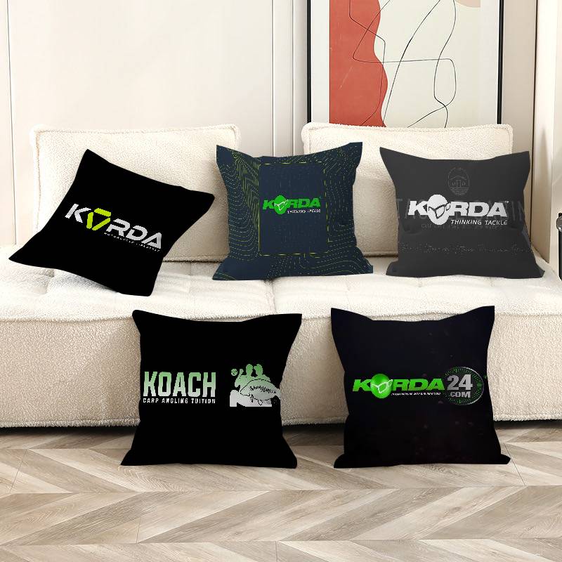 K-Korda Fishing Logo Personalized Picture Text Home Decorative Pillows Household Gifts 45X45Cm