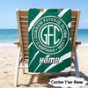 1PC Custom Name Beach Towel Guarani FC Crest Beach Towel, Suitable for Camping, Travel, Beach Accessories, Super Absorbent, Family Gift