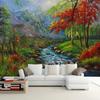 Европейский стиль Водный лес Пейзаж Фотообои для спальни гостиной диван фон Декор 3d обои