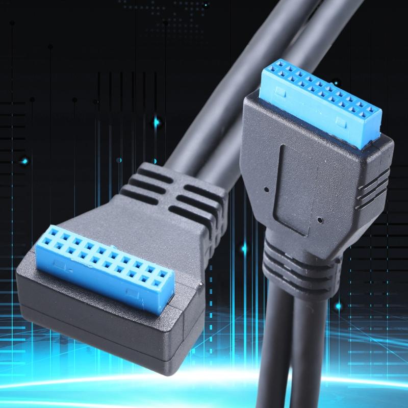 Chassis Motherboards 20Pin Cable Female to Female Male to Female Extension Cable 19Pin USB3.0 Cable Shielded