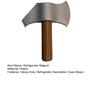 Axes Refrigerator Magnet Plastic 3D Throwing Hatchet Fridge Magnet Home Office Kitchen Locker Whiteboard Magnetic Decoration