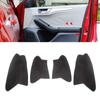 4pcs Microfiber Leather Door Panel Cover For Ford Focus Car Interior Door Armrest Panel Skin Cover
