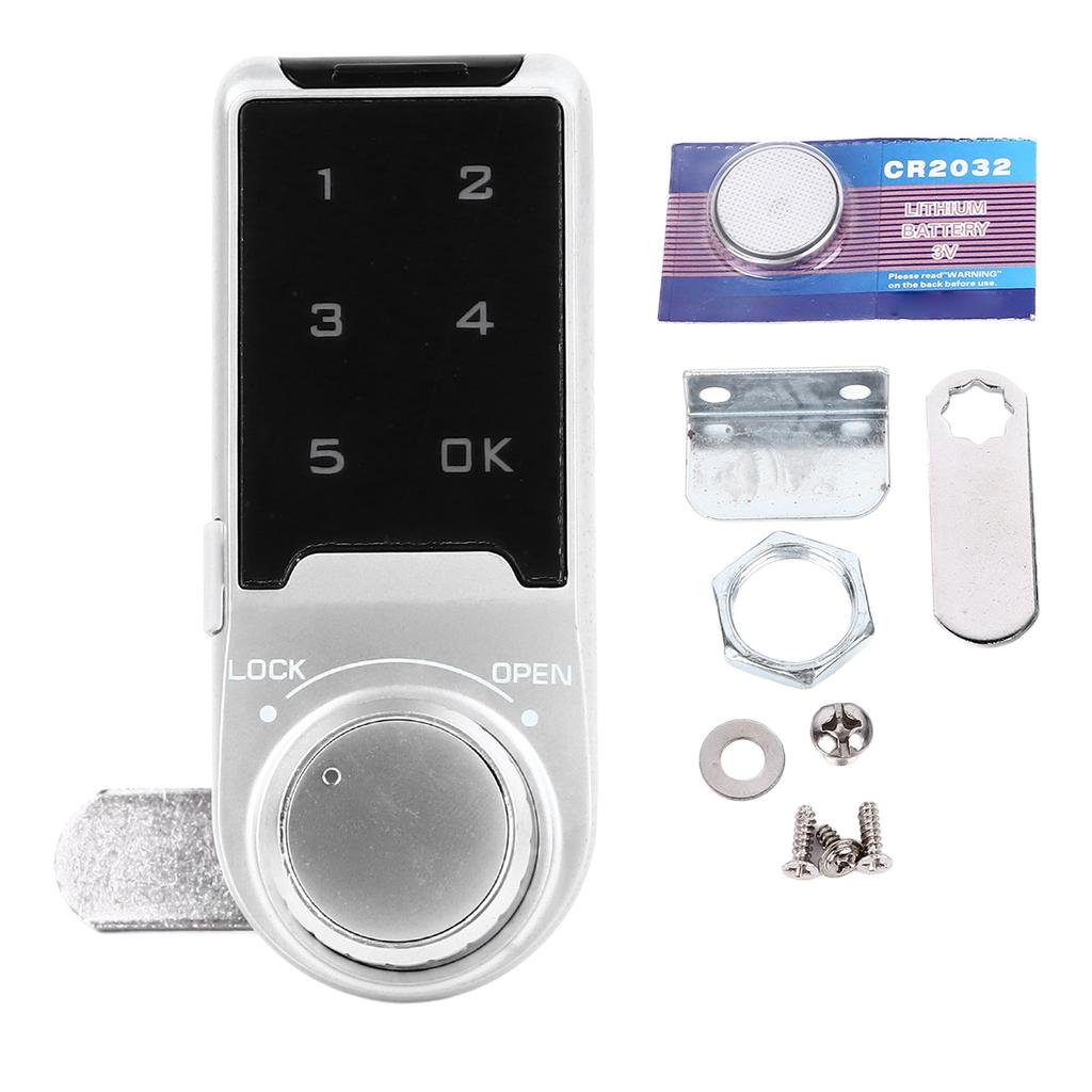 Электронный замок для шкафа Смарт Сенсорный экран Пароль Клавиатура Замок для ящиков Шкафов