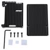 Aluminum Alloy Motherboard Cooling Shell Box Black Fit for Raspberry Pi 3rd Model B 2b 3b