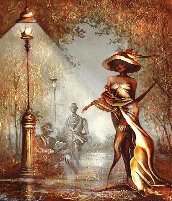 RUOPOTY Рамка «сделай сам», краска по номерам, любовник, рисунок на холсте, картина маслом по номерам, наборы фигурок, ручная роспись, уникальные подарки