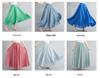 Mori Girl Plus Size Cotton Linen Midi Skirt - Elastic Waist, A-line, Solid Color, Ethnic Style, Long Length