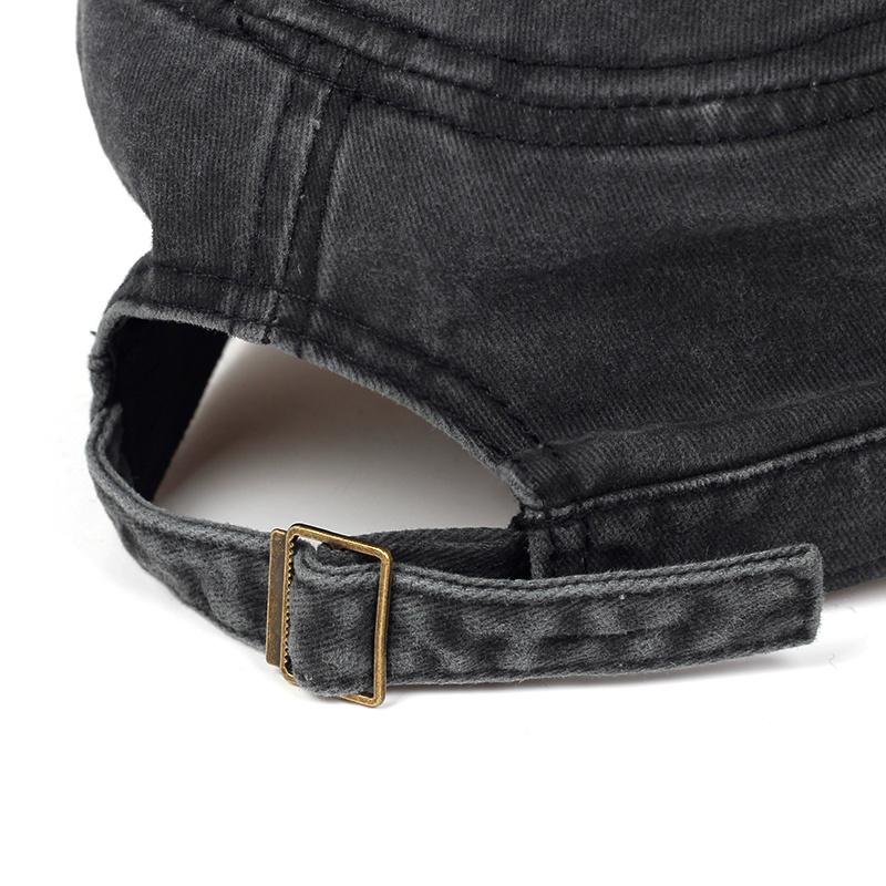 Классические винтажные мужские мытые кепки с плоским верхом и шляпа, регулируемая плотная кепка, зимние теплые военные шапки для мужчин