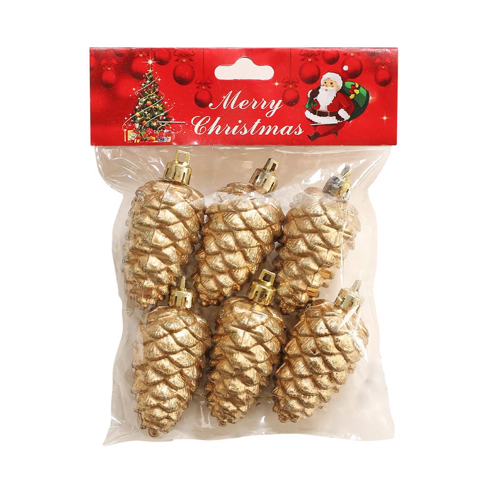 Retro Gold Plastic 3D Five-pointed Star Packaging Christmas Tree Decoration Ornament Scene Decoration