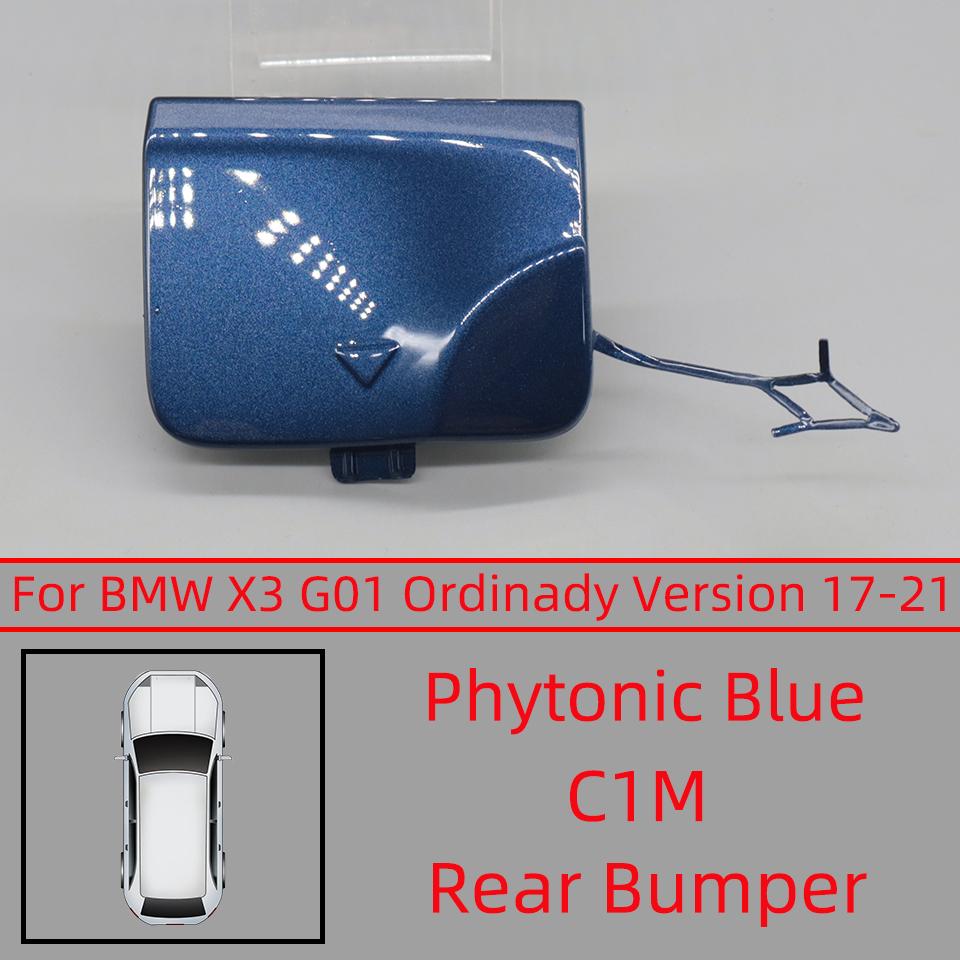 High Quality Auto Parts Front Rear Bumper Tow Hook Cover Towing Eye Cap For BMW X3 G01 2017-2025 Trailer Cover Decoration
