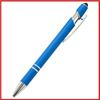 50pcs Light Metal Ballpoint Pen Touch Screen Pen Office School Advertising Pen Custom Text Engraving Laser Engraving