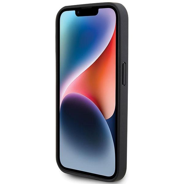 Ferrari Fehcp15Lrduk Iphone 15 Pro 6.1 Black Hardcase Quilted Metal Logo