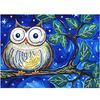 Special Shape Diamond Painting Cartoon Owl DIY 5D Part Drill Cross Stitch Kit Crystal Rhinestone