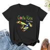 Коста-Рика Pura Vida Travel Souvenir Vacation Frog Nature Футболка Большие размеры Топы Футболки Белые футболки для женщин