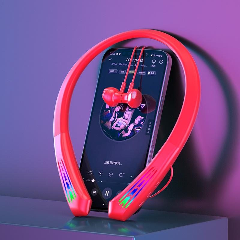 Игровая игровая гарнитура Bluetooth беспроводная с двумя наушниками