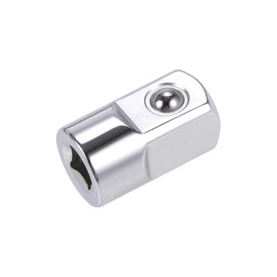 Silver Socket Adapter Chrome-vanadium Steel Reducing Joint Wrench Adapter Mechanical Work