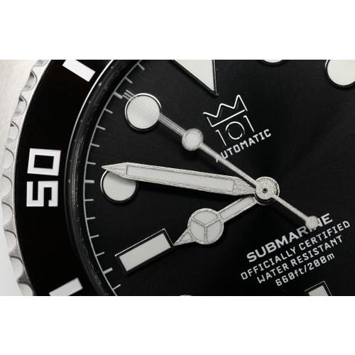 NEW Model HYAKUICHI 101 Ceramic Bezel Diver's Watch Mechanical Automatic Hand Winding Automatic Non-Date 200m Water Resistant Reverse Rotation Prevent