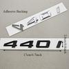 Gloss Black Chrome 435i 440i Rear Trunk Emblem Letter Badge Sticker For BMW 4 Series F32 F33 F36 Car Styling Accessories