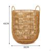 Корзина из искусственного ротанга, корзина для хранения игрушек, одежда для стирки