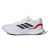 adidas Runfalcon 5 Широкие Белые Черные Алые Мужские Кроссовки Cloud-White Core-Black Better-Scarlet IE0551