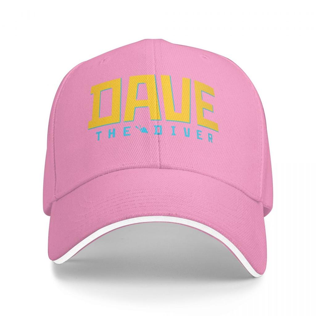 Бейсболки Логотип Dave The Diver Индивидуальные Женские Мужские Спортивные Летние Кепки