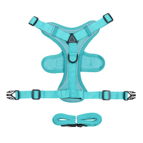 Yousheng Cat Harness And Leash Reflective Strips Jacket Breathable Adjustable Vest Harness Escape Proof Easy Control Leash for Cats