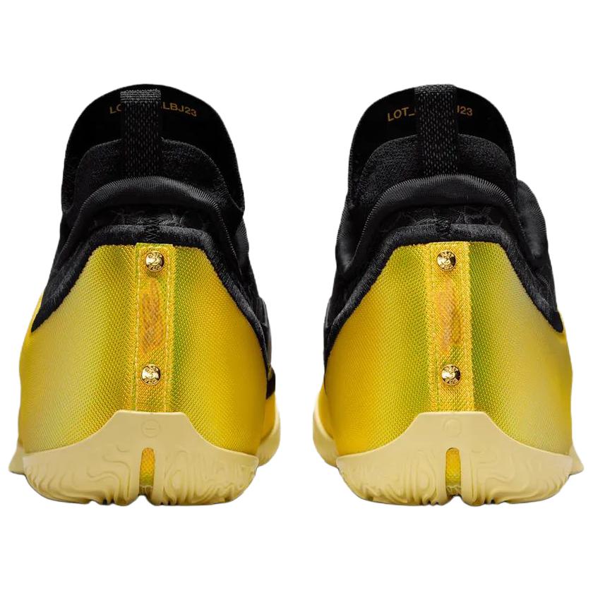Nike Баскетбольные кроссовки Lebron 23 с дышащей подошвой и отличным сцеплением для мужчин, Черно-желтые IB9558-002