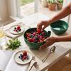 Rapid Wash Berry Washing Bowl Self Spinning Kitchen Colander Fruit Washer  Vegetable Cleaning