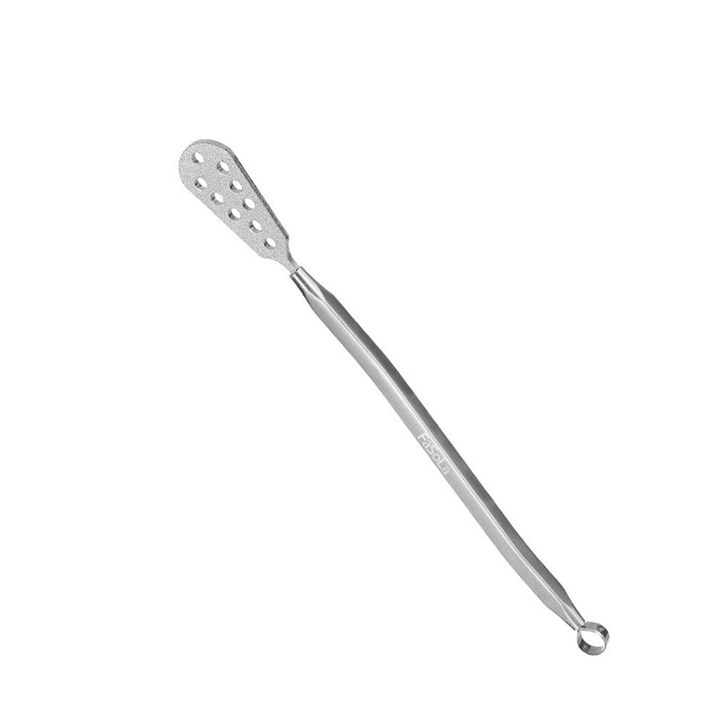 Пилка для подножек из нержавеющей стали, двухсторонняя пилка для подошв, удаление омертвевшей кожи, мозолей на ступнях, инструмент для ремонта стоп, пилка для ногтей, шлифовальная полоска