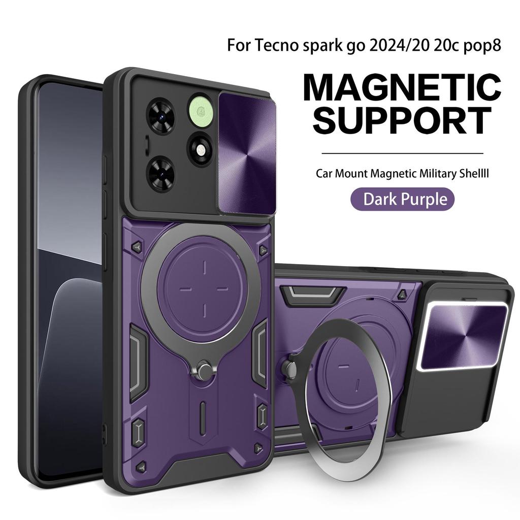 Чехол-подставка с выдвижным окном для Infinix GT20 Pro / Tecno Camon 30 Pro