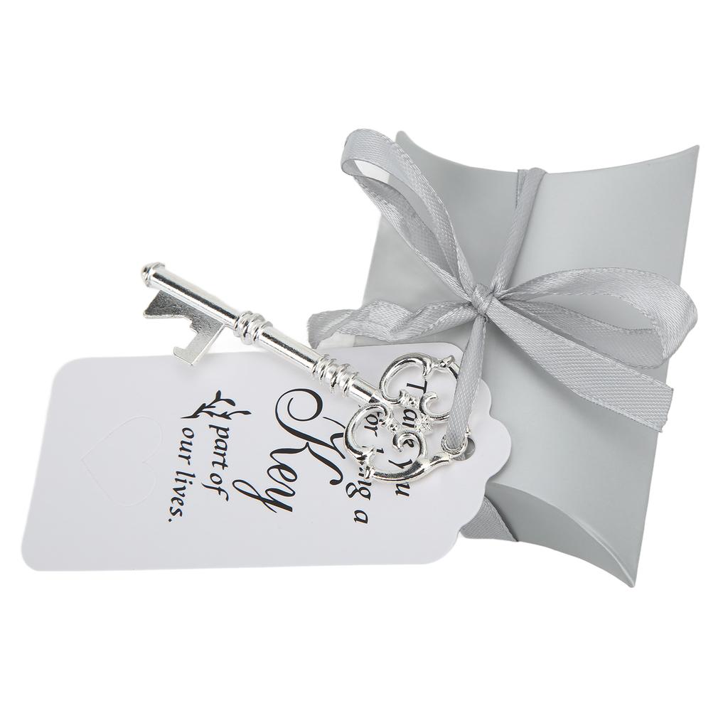 50 упаковок, свадебная коробка конфет, свадебные сувениры для гостей с винтажными бирками для ключей для украшения подарка