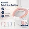 Waterproof Toilet Seat Warmer Soft Toilet Seat Heated Pad Toilet Seat Heater  Winter Use