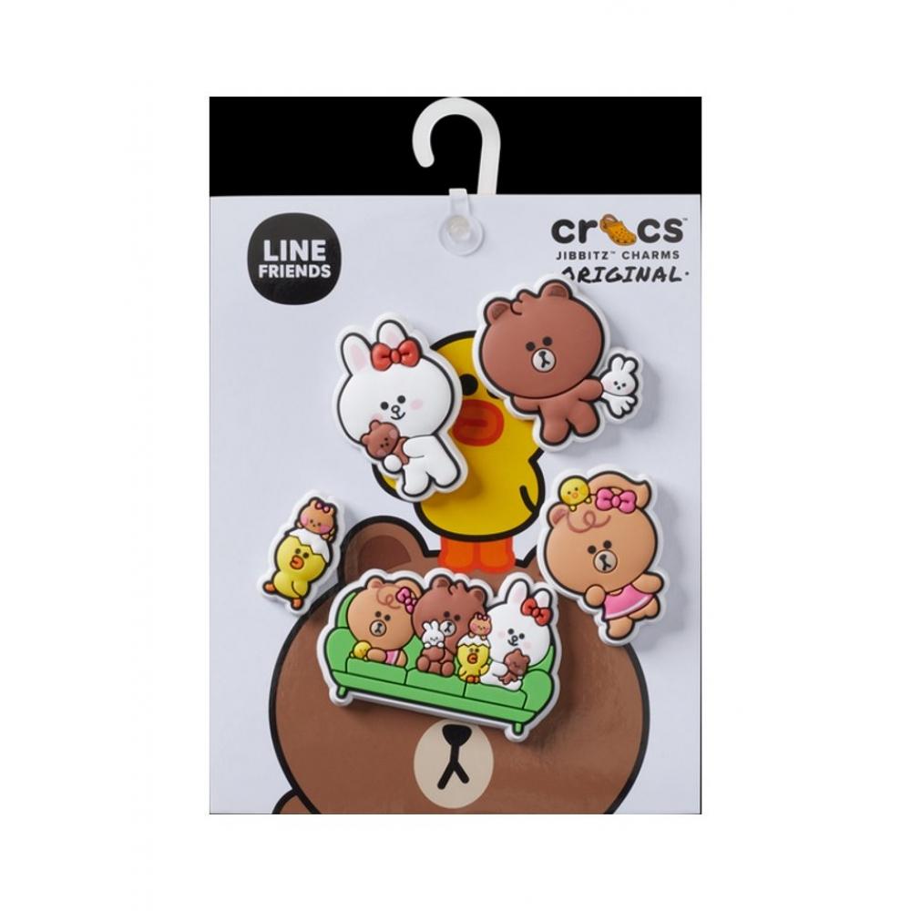 Crocs Line Friends Набор из 5 Гбитц 10012727