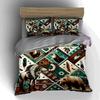 Animal tribal motifs Bedding Duvet cover sets Duvet covers Pillowcases gifts (1 * Duvet Cover 2 * Pillowcases, without duvet insert)