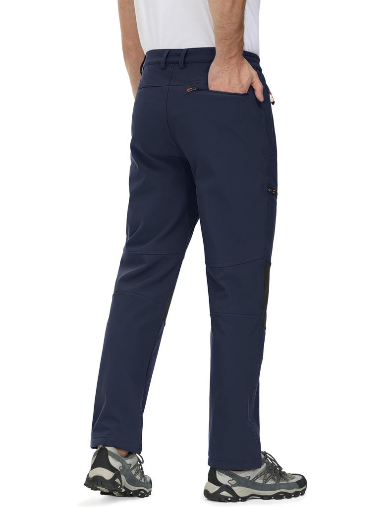 MAGCOMSEN Толстые Ветрозащитные Штаны для Походов и Работы Больших Размеров Размер 2XL Мужские Штаны на Флисовой Подкладке, Холодостойкие, Штаны, В наличии, Рыбалка, Кемпинг, Лыжи,